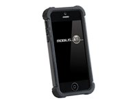 Mobilis BUMPER - Coque de protection pour téléphone portable - silicone, polycarbonate - noir 018001