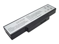 DLH - Batterie de portable (standard) (équivalent à : ASUS A32-K72, ASUS A32-N71) - Lithium Ion - 6 cellules - 5200 mAh - 56 Wh - noir - pour ASUS A72; A73; K72; K73; N73; PRO7ADY; Pro7BSM; Pro7CE; Pro7CSV; Pro7CTA; X72; X73; X7BJF AASS1262-B056Q3