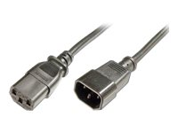 Uniformatic - Câble d'alimentation - power IEC 60320 C13 pour IEC 60320 C14 - CA 250 V - 1 m 46050