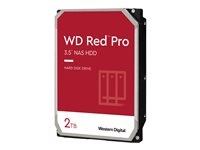 WD Red Pro WD2002FFSX - Disque dur - 2 To - interne - 3.5" - SATA 6Gb/s - 7200 tours/min - mémoire tampon : 64 Mo WD2002FFSX