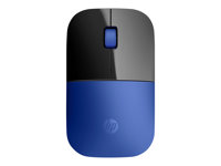 HP Z3700 - Souris - optique - sans fil - 2.4 GHz - récepteur sans fil USB - bleu - pour HP 20, 22, 24, 27, 460; Pavilion 14, 15, 24, 27, 590, 595, TP01 V0L81AA#ABB