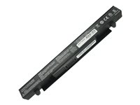 DLH - Batterie de portable (standard) (équivalent à : Asus A41-X550A, ASUS 0B110-00230100, ASUS 0B110-00230400, ASUS 0B110-00230200, ASUS 0B110-00230500, ASUS 0B110-00230900, ASUS 0B110-00230000, ASUS 0B110-00230300, ASUS 0B110-00231100) - Lithium Ion - 4 cellules - 2600 mAh - 38 Wh - noir - pour ASUSPRO ESSENTIAL P550; ASUS F452; F55X; FX550; K55X; R412; R51X; X45X; X55X; Y582 AASS1772-B038Q3