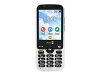 DORO 7010 - 4G téléphone de service - microSD slot - 320 x 240 pixels - rear camera 3 MP - blanc 7753