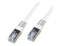 Neklan - Câble réseau - RJ-45 (M) pour RJ-45 (M) - 2 m - 6 mm - FTP - CAT 6 - moulé - gris 2012526