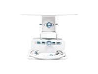 Optoma OCM818W - Kit de montage (support de plafond encastré) - pour projecteur - blanc - montable au plafond - pour Optoma DW322, DX322, EH416, H117, H185, H190, HZ48, S336, UHD35, W400, X381, X400, ZU720 OCM818W