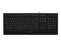 Logitech K280e - Clavier - USB - italien - noir 920-005214