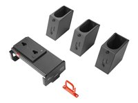 Lenovo Docking Station Mounting Bracket G2 - Kit de montage de station d'accueil - montable sous bureau, montable au-dessus de l'écran - 22", 24" - pour ThinkCentre M75t Gen 2; ThinkPad P14s Gen 2; P15s Gen 2; X13 Gen 2; X13 Yoga Gen 2 4XF1A14358