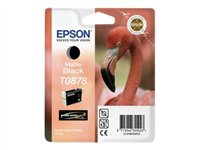 Epson T0878 - 11.4 ml - noir mat - original - blister - cartouche d'encre - pour Stylus Photo R1900 C13T08784010