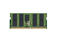 Kingston Server Premier - DDR4 - module - 32 Go - SO DIMM 260 broches - 2666 MHz / PC4-21328 - CL19 - 1.2 V - mémoire sans tampon - ECC KSM26SED8/32MF