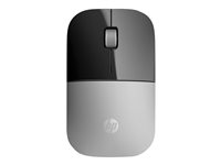 HP Z3700 - Souris - sans fil - 2.4 GHz - récepteur sans fil USB - argent - pour HP 20, 22, 24, 27, 460; Pavilion 24, 27, 590, 595, TP01; Portable 14, 15 X7Q44AA#ABB