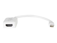 C2G 20cm Mini DisplayPort to HDMI Adapter - Thunderbolt to HDMI Converter M/F - White - Câble DisplayPort - Mini DisplayPort (M) pour HDMI (F) - 15 cm - blanc 84314