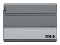 Lenovo Premium - Étui protecteur pour tablette - polyuréthane - gris foncé - 14" - pour ThinkBook 13x ITG 20WJ; ThinkBook Plus G2 ITG 20WH 4X41H03365