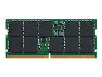 Kingston Server Premier - DDR5 - module - 32 Go - SO DIMM 262 broches - 5200 MHz / PC5-41600 - CL42 - 1.1 V - mémoire sans tampon - on-die ECC KSM52T42BD8KM-32HA